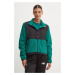 Fleecová mikina The North Face Retro Denali Jacket zelená barva, NF0A88YRS9W1