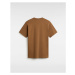 VANS Left Chest Logo T-shirt Men Brown, Size