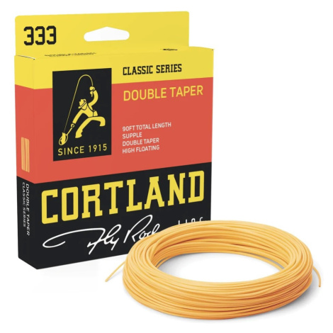 Cortland Muškařská Šňůra 333 Classic Double Mango Orange Floating DT 90ft Aftma: #6