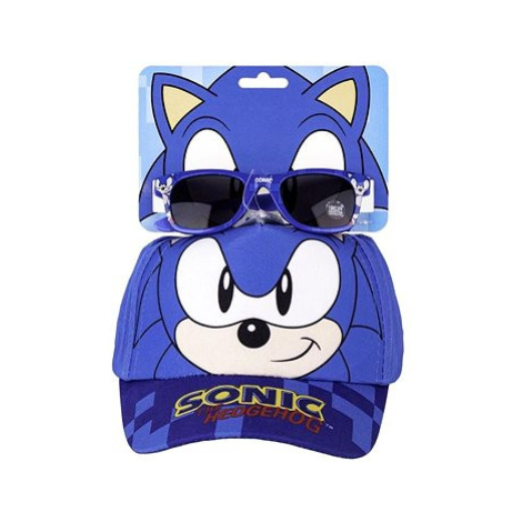Sonic: The Hedgehog - dětská kšiltovka s brýlemi Cerda