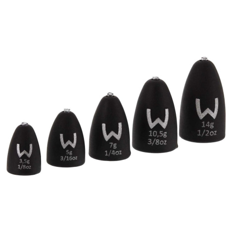 Westin Zátěže Add-It Tungsten Bullet Matte Black - 5g 4ks