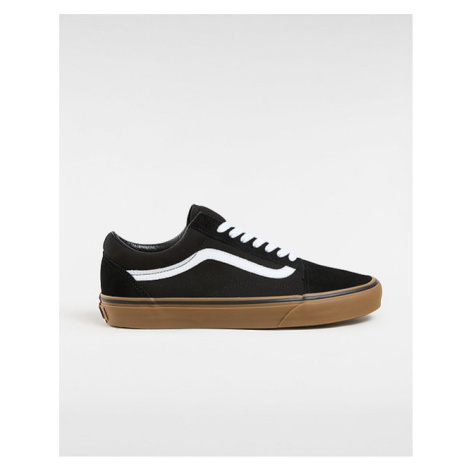 VANS Gumsole Old Skool Shoes Black/medium Gum) Unisex Black, Size