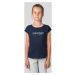 Hannah Kaia Jr Dívčí bavlněné tričko 10029060HHX india ink