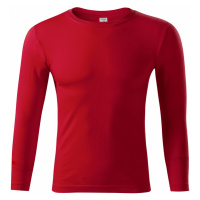 Piccolio Progress Ls Unisex tričko P75 červená