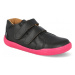 Barefoot tenisky Pegres - Skinny SBF60F černé/růžové