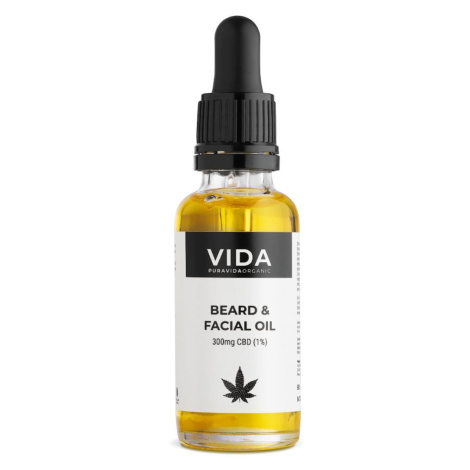 Pura Vida Organic CBD Olej na vousy, 300 mg 30 ml