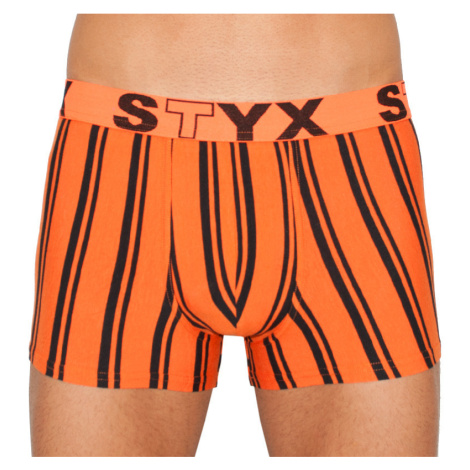 Pánské boxerky Styx sportovní guma vícebarevné (G768)