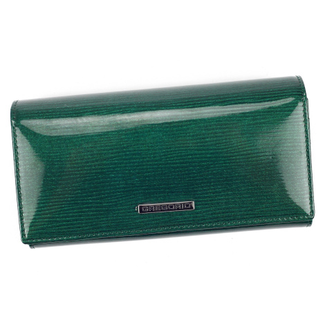 Dámská kožená peněženka Gregorio LN-102 zelená