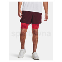 Kraťasy Under Armour UA LAUNCH 5'' 2-IN-1 SHORT M - červená X