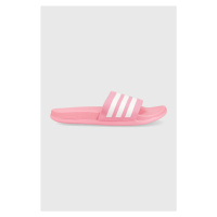 Dětské pantofle adidas ADILETTE COMFORT K růžová barva