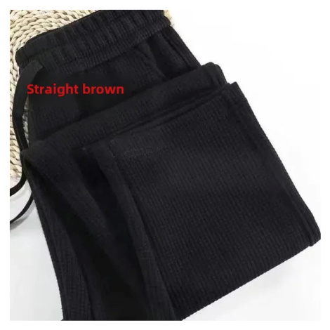 Dámské volné kalhoty s vysokým pasem a vzorem