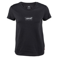 Levi's® CORE THE PERFECT TEE Dámské tričko, černá, velikost