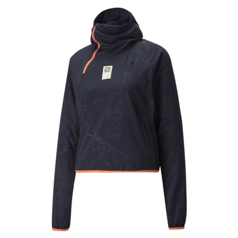 Dámská bunda Puma Run First Mile Woven Jacket Parisian Night