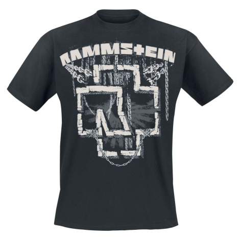 Rammstein In Ketten Tričko černá