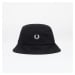 Klobouk FRED PERRY Pique Bucket Hat Black/ Snow white