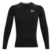 Pánské zateplené kompresní triko s dlouhým rukávem UNDER ARMOUR UA HG Armour Comp LS-BLK