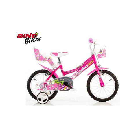 Dino Bikes růžové 16" 2017