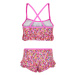 COLOR KIDS-Bikini w. frills-sugar pink Růžová