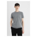 DEFACTO Standard Fit Short Sleeve Knitwear Polo T-Shirt