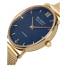 Paul Hewitt Analogové hodinky 'Sailor' ultramarínová modř / zlatá