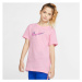 Nike NSW TEE TRIPLE SWOOSH U Dětské tričko, růžová, velikost