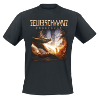 Feuerschwanz Fegefeuer Tričko černá