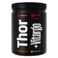 GymBeam Předtréninkový stimulant Thor Fuel + Vitargo 600 g - zelené jablko