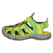 Dětské sandály Alpine Pro ANGUSO - žluto-zelená