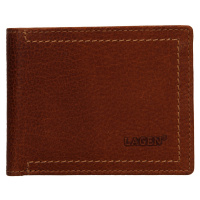Pánská kožená peněženka Lagen Adrian - koňak