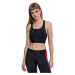 podprsenka sportovní URBAN CLASSICS - Tech Mesh Zipped Bra - black