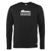 Russell Athletic LONG SLEEVE TEE SHIRT M Pánské tričko, černá, velikost