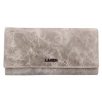 Lagen Dámská kožená peněženka LG-22164 šedá