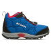 Columbia CHILDRENS FIRECAMP MID 2 WP Dětské trekingové boty, modrá, velikost 30