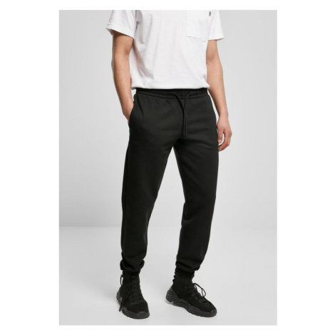 Pánské tepláky Urban Classics Basic Sweatpants 2.0 - černé