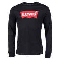 Levi's® LS STD GRAPHIC TEE Pánské triko s dlouhým rukávem, černá, velikost
