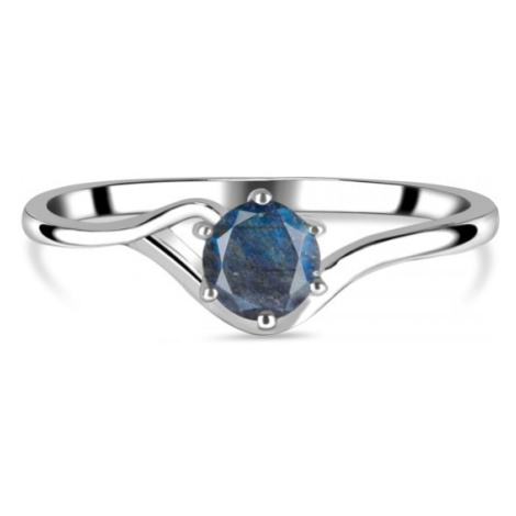 Klenoty Amber Luxusní stříbrný prsten labradorit Universe