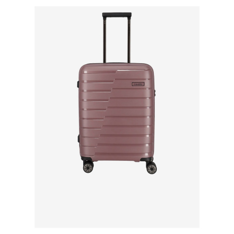 Růžový cestovní kufr Travelite Air Base S