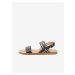 Černé holčičí vzorované sandály Replay - Holky
