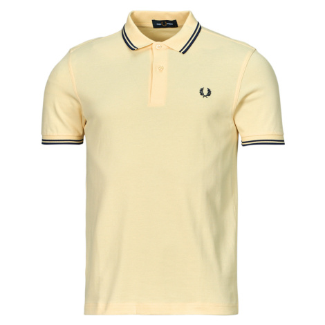 Fred Perry TWIN TIPPED FRED PERRY SHIRT Žlutá