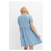 Bonprix BODYFLIRT šaty v riflovém vzhledu Barva: Modrá, Mezinárodní