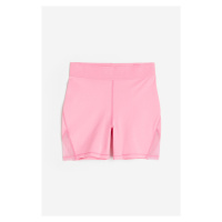 H & M - Sportovní šortky hotpants z materiálu DryMove™ - růžová