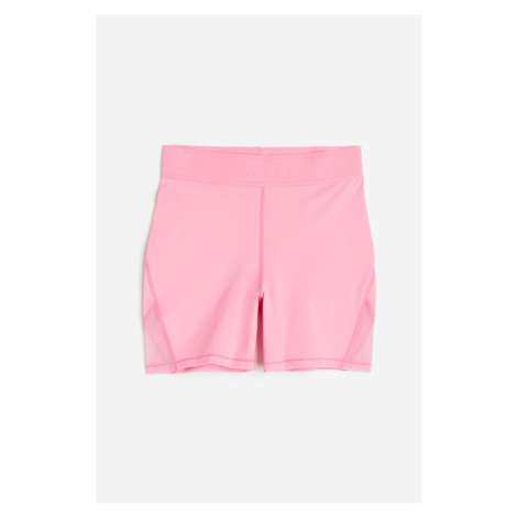 H & M - Sportovní šortky hotpants z materiálu DryMove™ - růžová H&M