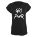 Ladies GRL PWR Tee - black