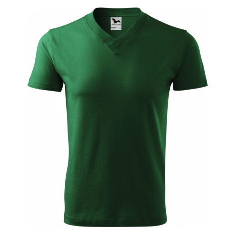 MALFINI Tričko V-neck