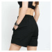 Urban Classics Ladies Shiny Crinkle Nylon Zip Pants Black