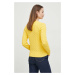 Bavlněný kardigan Polo Ralph Lauren žlutá barva