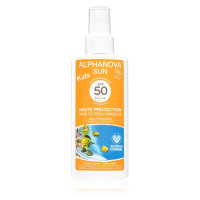 Alphanova Sun Kids opalovací sprej pro děti 125 g