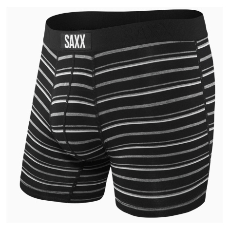 Pánské boxerky SAXX Vibe Boxer Brief black coast stripe