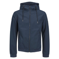 Jack&Jones PLUS Pánská softshell bunda JJEBASIC 12236331 Navy Blazer