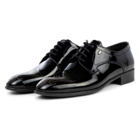 Ducavelli Taura Pánské klasické boty z pravé kůže, Derby klasické boty, Klasické šněrovací boty.